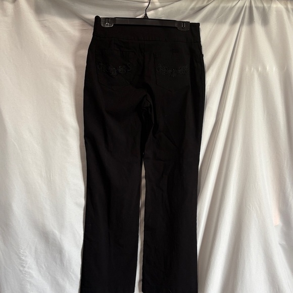 MM369 Reitmans Black Straight Leg Pants - Picture 5 of 11